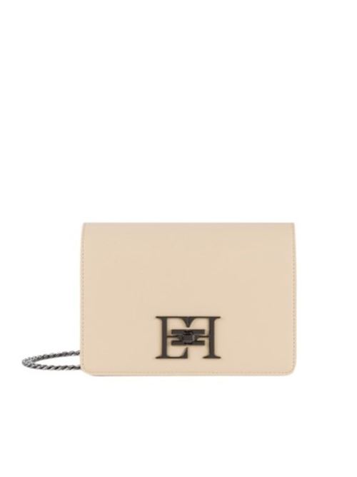 Shoulder bag with metal logo spinner ELISABETTA FRANCHI | BS11A46E2.045